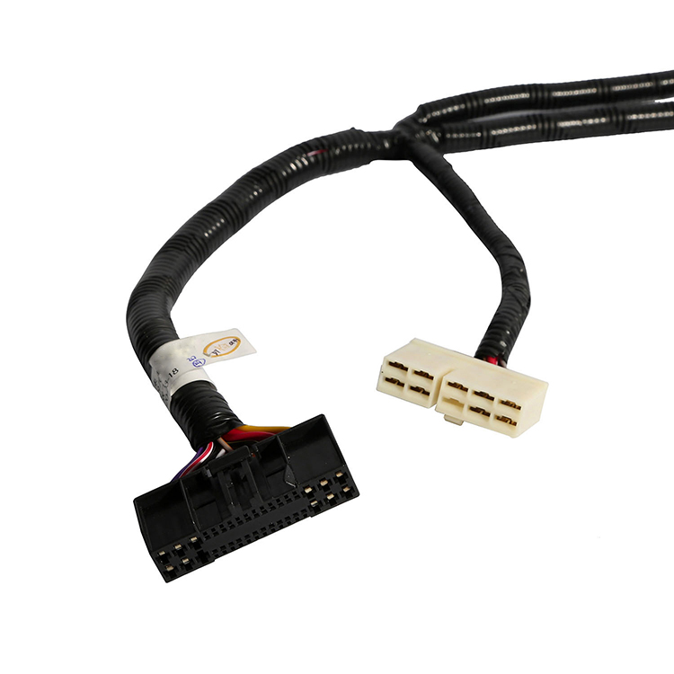 Chicote de fiação automotivo universal de tubo de pvc 36awg